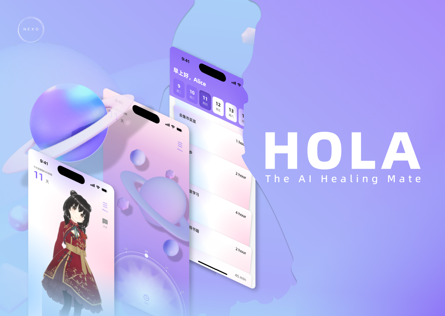 Hola the AI Healing Chatbot cover