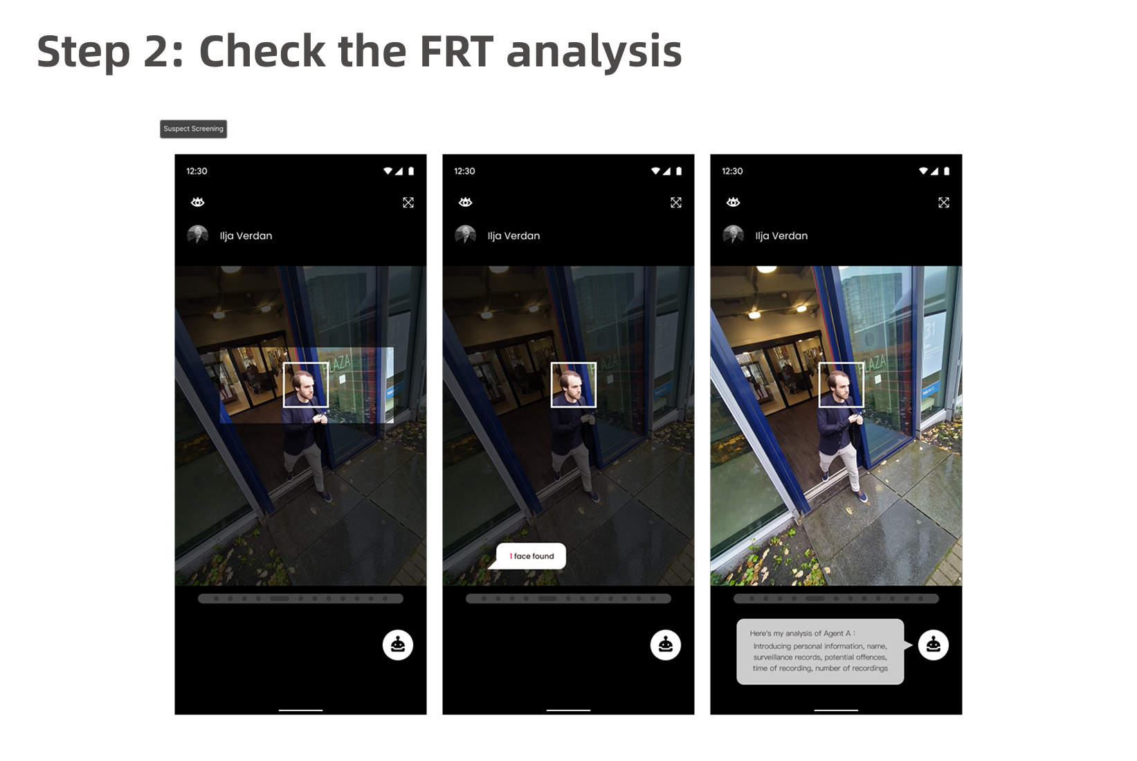Step 2: Check the FRT analysis